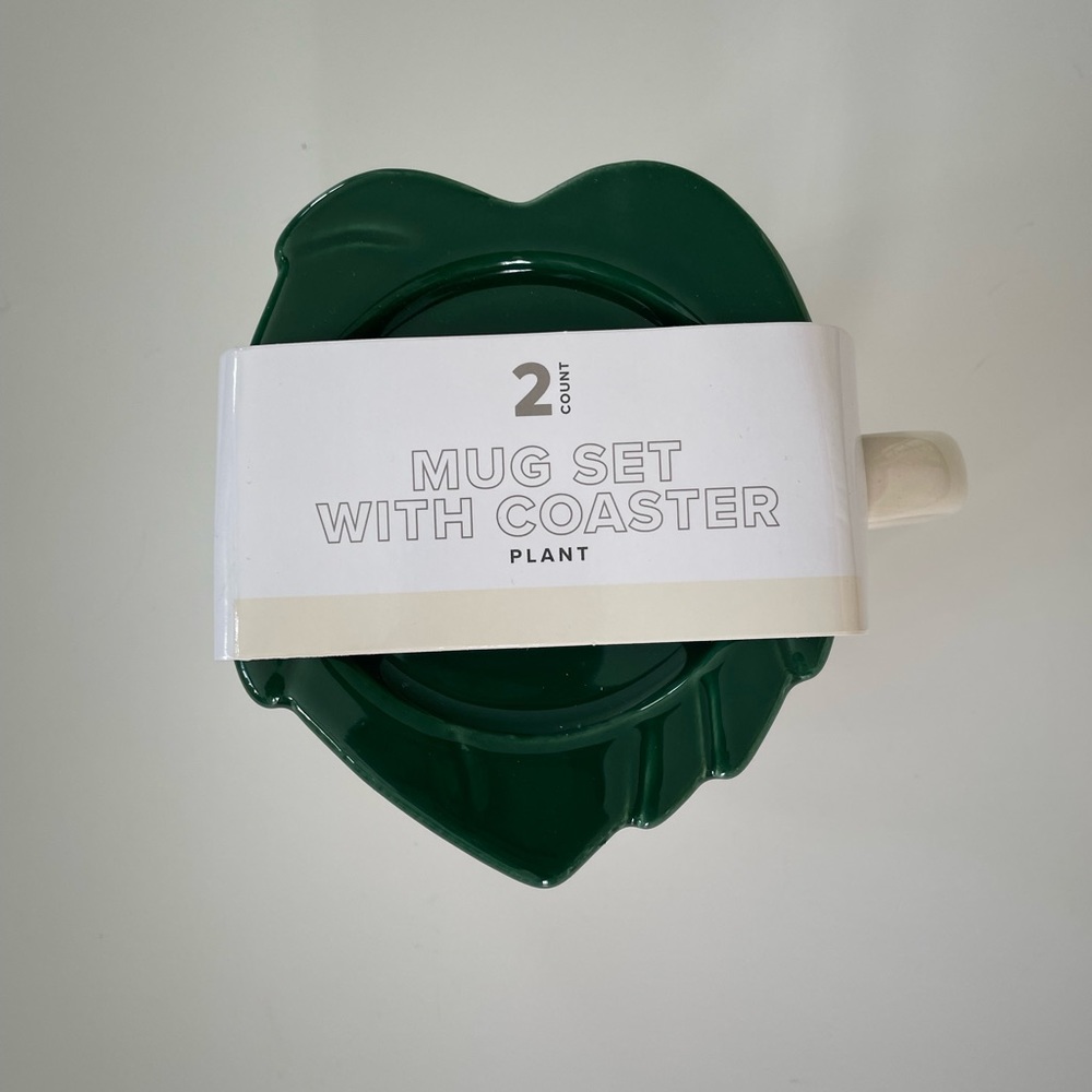 Plant Mug Set w/ coaster